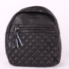 Γυναικεία τσάντα backpack QR23015 ΜΑΥΡΟ