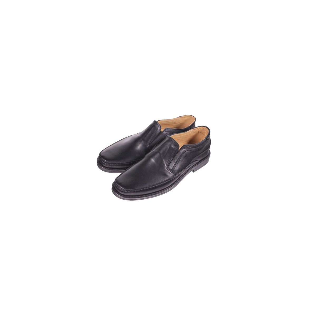 lupo ανδρικά loafers 420392 ΜΑΥΡΟ